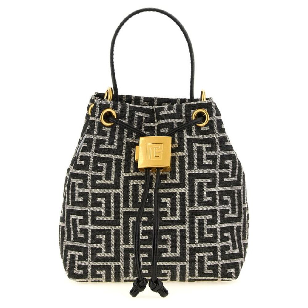 Balmain Bicolor Polyester Women's Handbag